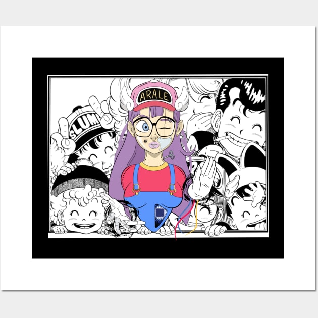 Arale Wall Art by marko0z